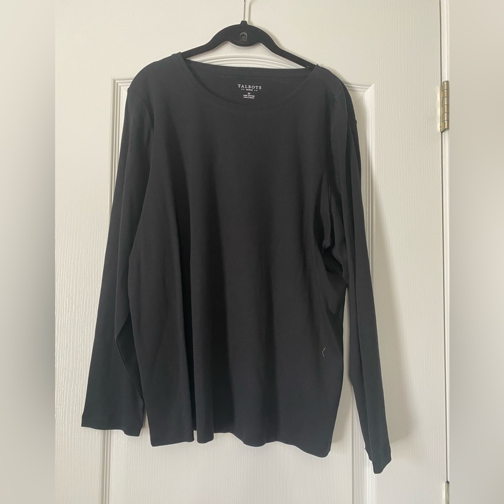 Talbots Women’s Crewneck Long Sleeve Tee Size 2X